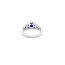 Load image into Gallery viewer, Sapphire & Diamond Ring - SOLD