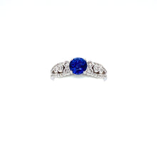 Load image into Gallery viewer, Sapphire & Diamond Ring - SOLD