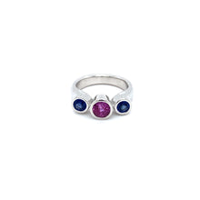 Load image into Gallery viewer, Sapphire Ring in White Gold