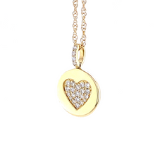 Load image into Gallery viewer, Diamond Heart Pendant
