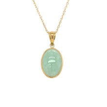 Load image into Gallery viewer, Jadeite Cabochon Pendant - SOLD
