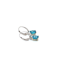 Load image into Gallery viewer, Topaz Dangle Earrings - SOLD
