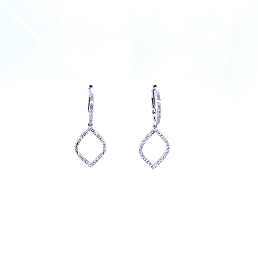 Diamond Dangle Earrings