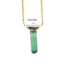 Load image into Gallery viewer, Tourmaline Crystal Pendant - SOLD
