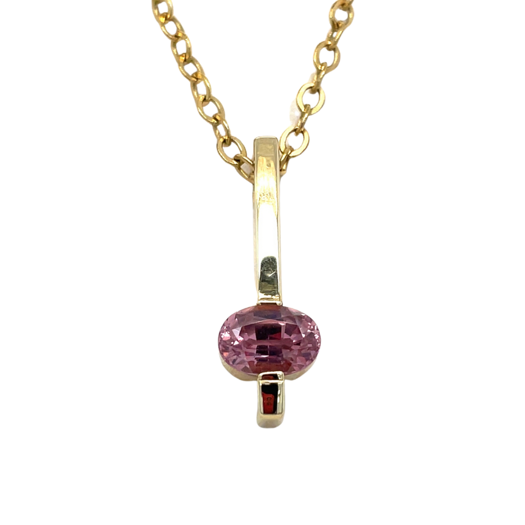 Pink Sapphire Pendant